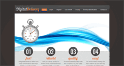 Desktop Screenshot of digitaldelivery.co.za